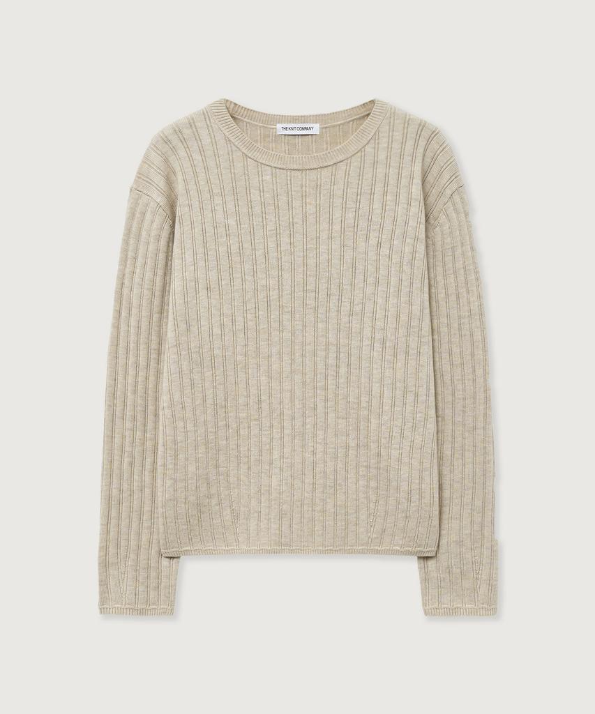 THEKNITCOMPANY (W) Шерстяная смесь Ребристая вязка 3 цвета