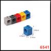 Compatible Building Block 6541 Hole Brick Technology Mechanical Building Block Accessories 1X1 With 1 Hole Bump High Brick 4119014