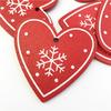 10 шт. Новогодний деревянный орнамент елки деревянные подвесные подвески подарки Снежный лось Рождественский декор