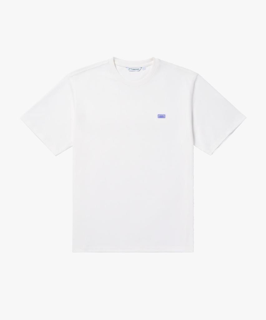 GOALSTUDIO футболка с логотипом-коробкой из сетки Air - Off-White