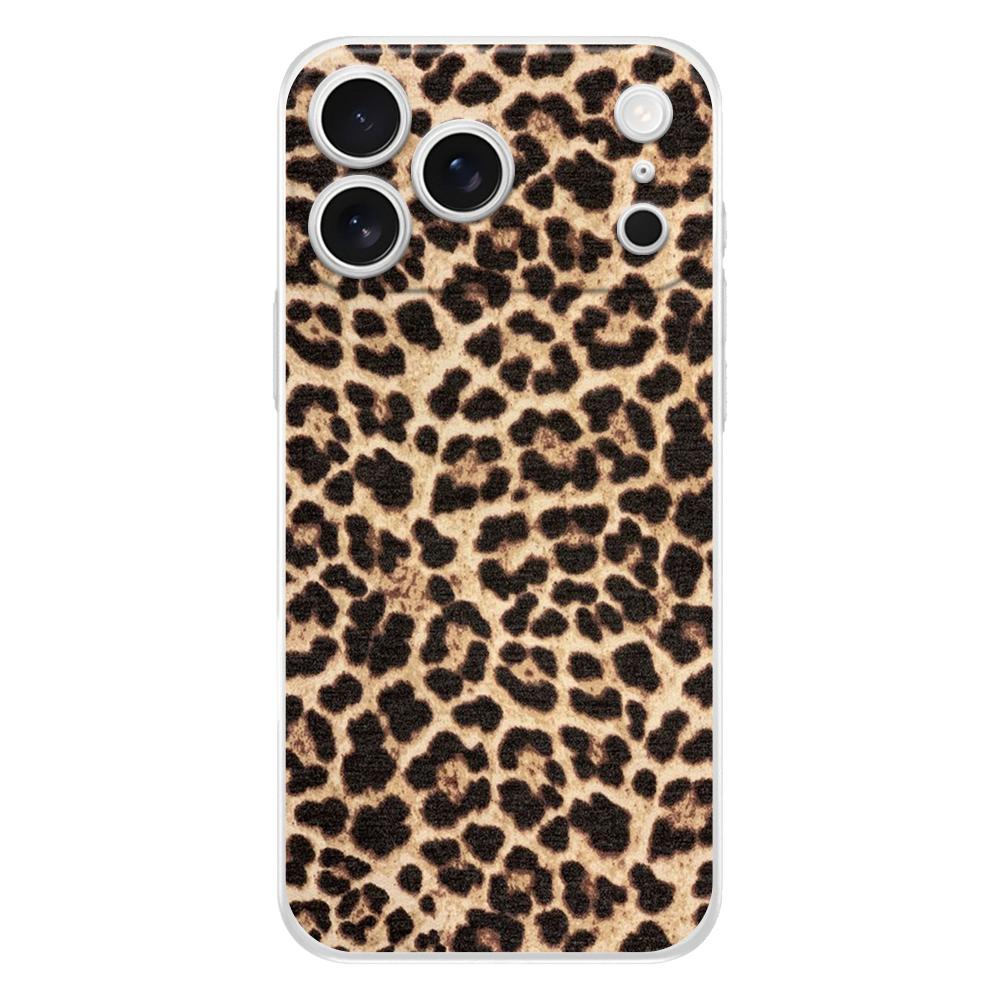 Мягкий чехол для телефона для iPhone 17 Air 16E 16 11 15 14 Pro MAX 12 13 7 8 Plus SE Пасхальный чехол Защита Сексуальный Модный Леопардовый принт