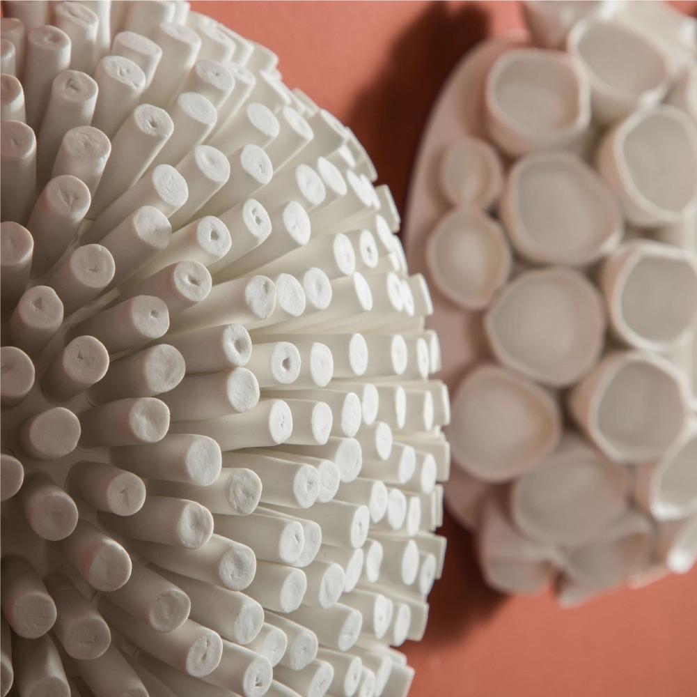 Kwadratowa Ceramiczna Biała Malowidło Kwiatowe Kreatywna Dekoracja Salonu Ceramiczne Malowidło Płatków Dekoracja Wnętrz Ściana Tła