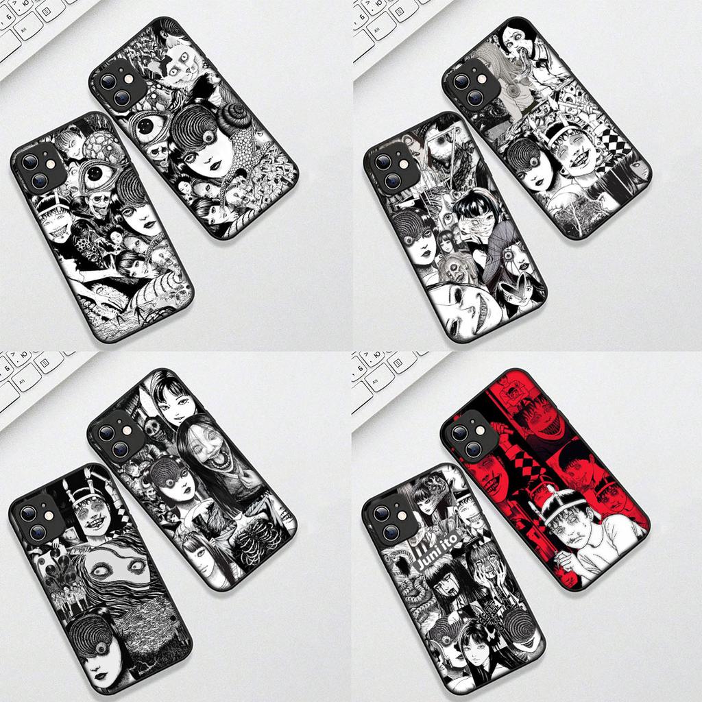 Cover for Xiaomi Redmi 15 15C A3 A4 A5 9A 9C NFC Note 9 8 9T 8T Pro Casing Silicone Phone Case Horror Junji Ito Tomie Cartoon