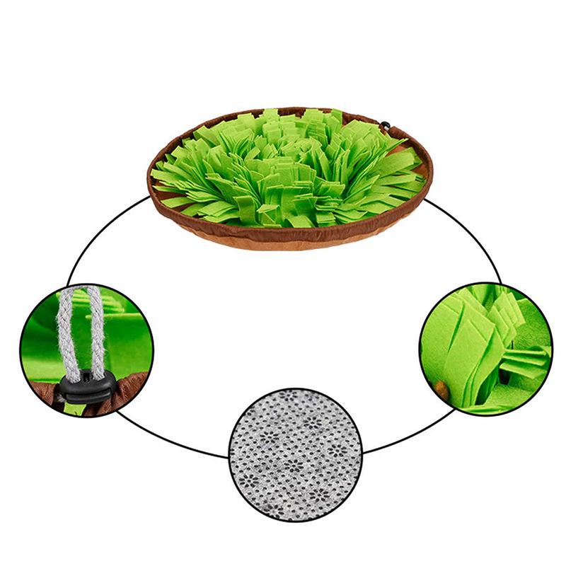 Игрушки для домашних животных: Коврик-головоломка и миска для дрессировки собак по запаху