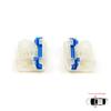 BWR5155+BWR5156 Ремонтные клипсы стеклоподъемника 1+2 Передняя дверь для A4 S4 B8 Q7 MK1 4L Skoda Octavia MK3 5E 4/5-дверный