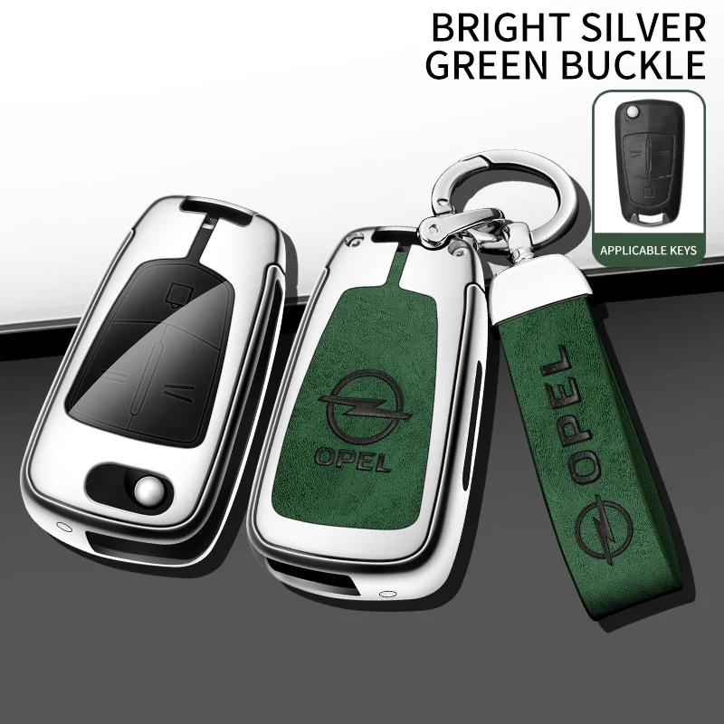 Car Key Chain Metal Key Shell Car TPU Zinc Alloy Key Case Bag For Opel OPCline ASTRA CORSA INSIGNIA MOKKA VECTRA GTC Tigra