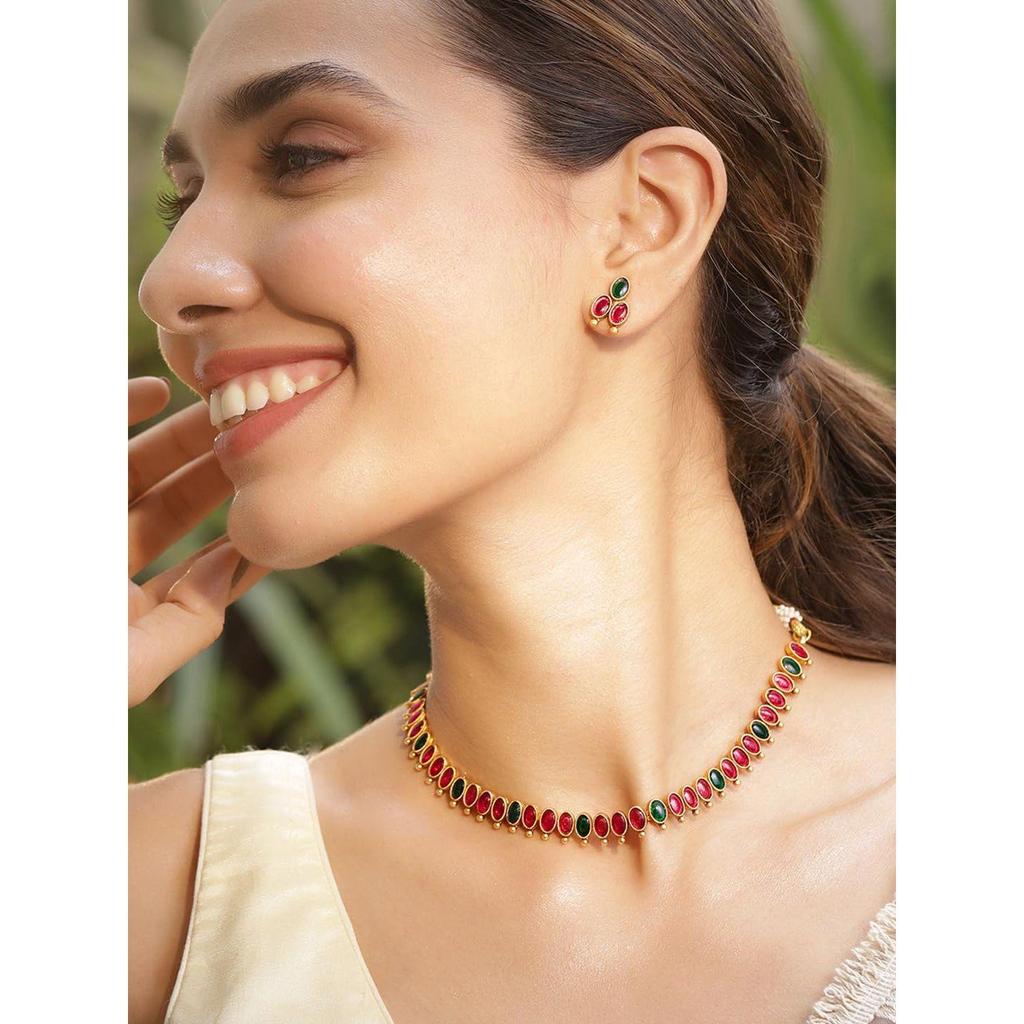 Набор ожерелий Традиционные Стильные Ювелирные Изделия Подарок для Женщин и Девушек