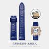 Для часов Cartier Sandus Dumont с механизмом быстрой замены, большой, средний, маленький циферблат, кожаные часы с женским кожаным браслетом 17,5 мм