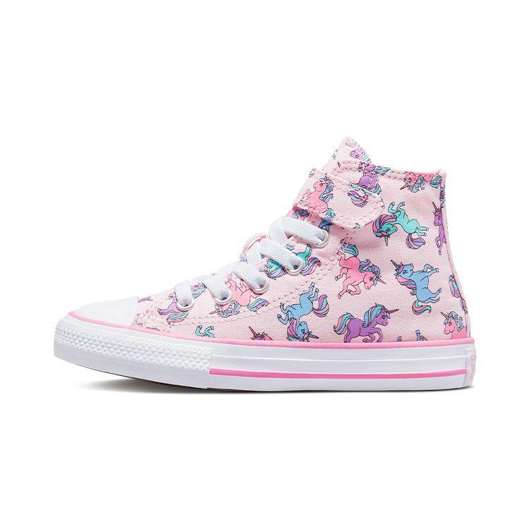 Converse All Star Durable High Top Canvas Shoes Kids Sneakers Pink Blue A01673C