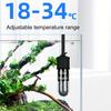 1 комплект обогревателя для аквариума с питанием от USB, нагревательный стержень для мини-аквариума с присоской для аквариума, водного террариума