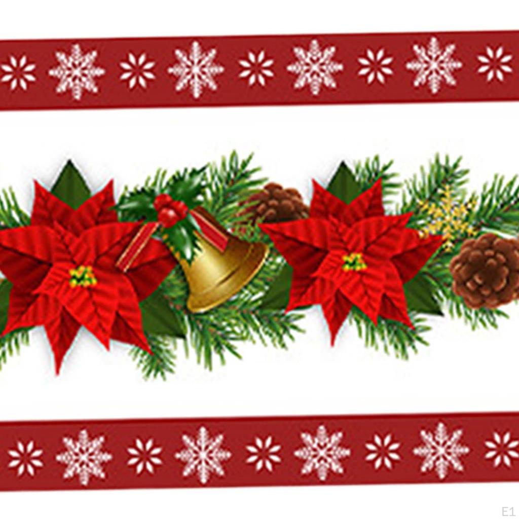 Christmas Table Runner - Stylish Holiday Decoration for Dining Dresser
