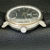 USED FAVRE LEUBA GENEVE SEA CHIEF 253 SWISS MENS BLACK DIAL WATCH A427713-2 R1054-a427713