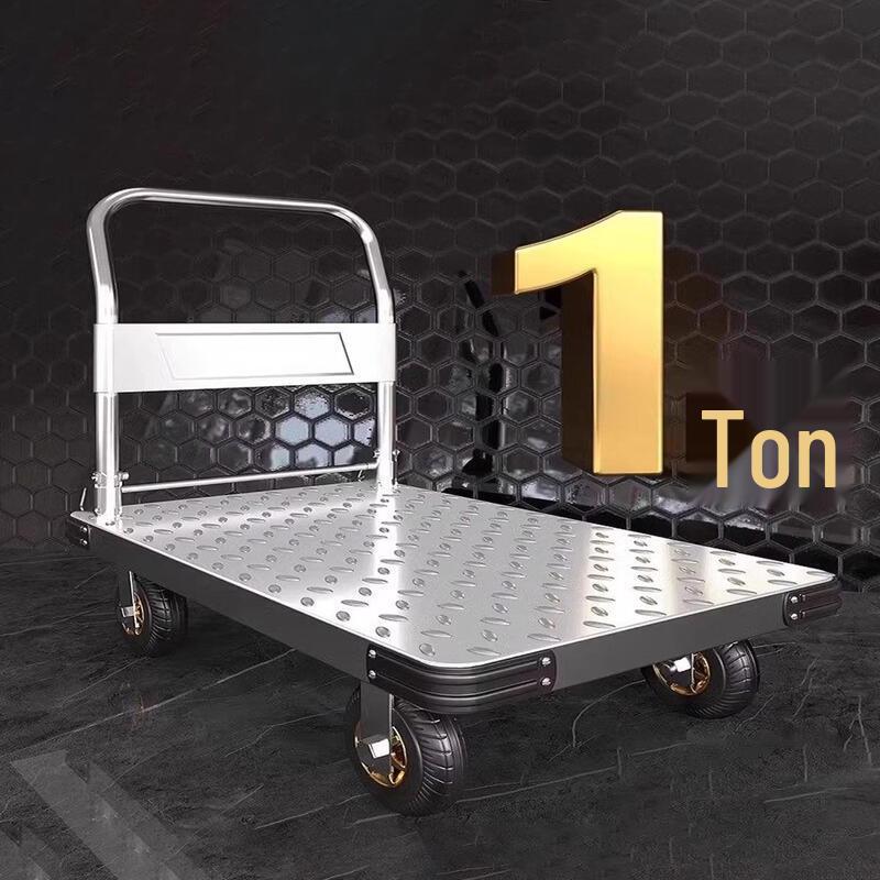 Heavy Duty Steel Plate Hand Cart