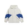 Wade Series Color Block Hooded Water-Resistant Windbreaker Men Outerwear Silver-Birch Dream-Blue AFDU013-5