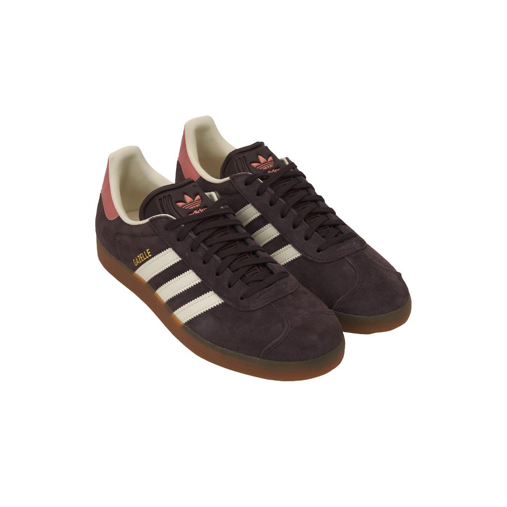 adidas Gazelle Shadow Brown Женские кроссовки Кремово-белые резинки IF3233