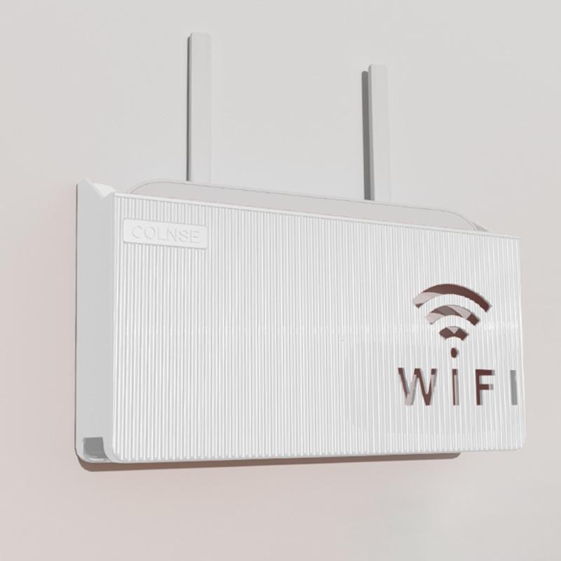 Беспроводной маршрутизатор Wi-Fi, полка, ящик для хранения, настенный органайзер из АБС-пластика, кабель, питание, браслет, органайзер, коробка для домашнего декора, новый