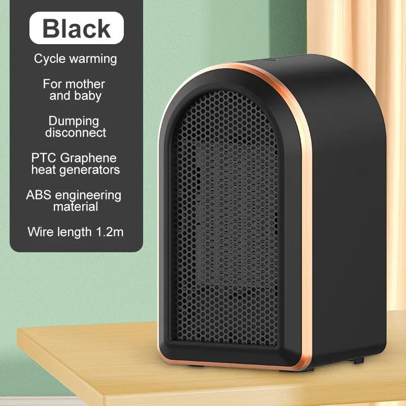 Портативный электрический обогреватель PTC Керамический обогреватель для комнаты Обогреватель для зимы Высокое качество Домашний Офисный Обогреватель для комнаты Низкое потребление