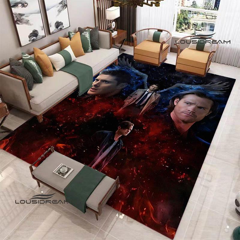 Supernatural Join the Hunt printed carpet Non-slip carpet outdoor carpets area rug bedroom decor rug for bedroom birthday gift