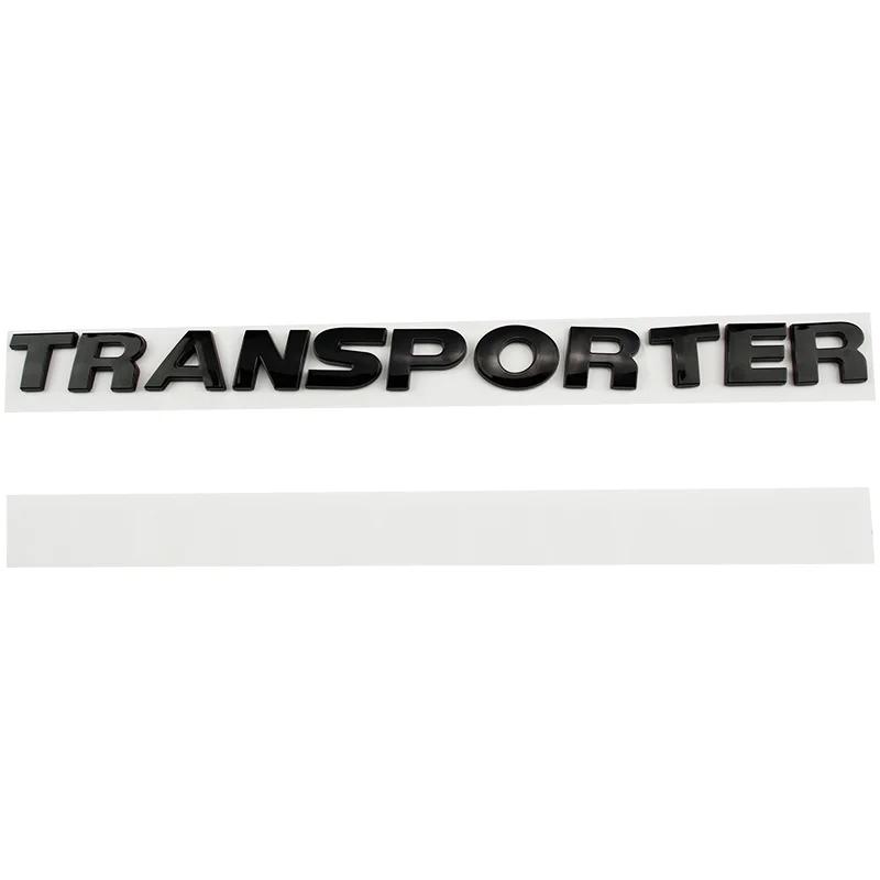 Car ABS Trunk Letters Words Logo Badge Emblem Decals Sticker For Volkswagen VW TRANSPORTER T4 T5 T6 T7 T8 Styling Accessories zf0