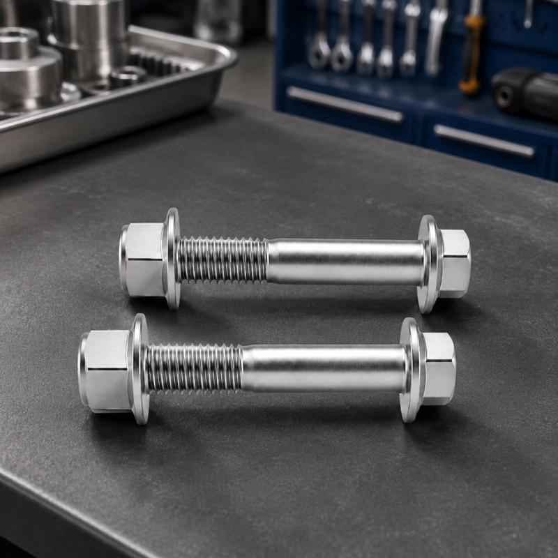 Stainless Steel Suspension Control Fasteners, 1 Pair Bolt 1513400 1542515 for Suspension Control Connection Maintenance