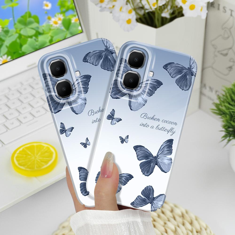 Alluring Butterfly Phone Case For Infinix Smart 10 Plus 9 8 7 6 Film Hard Cover