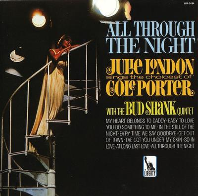 CD JULIE LONDON  All Through The Night TOCJ5357 Liberty 1990 Япония Джаз Б/у