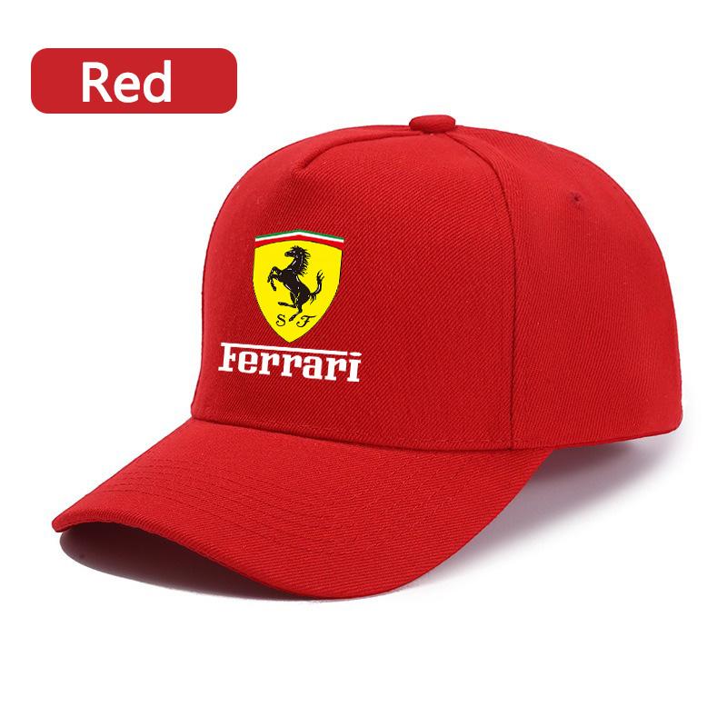 Кепка F1 Ferrari Racing Регулируемая Бейсболка Солнцезащитные Кепки Аксессуары Для Ferrari F430 Stradale 458 488 599 612 F12 Charles Leclerc