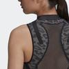 Adidas X Stella McCartney Collaboration Леопардовый принт без рукавов тренировочный дышащий топ женские топы черный FR9007