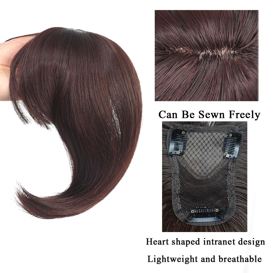 10-ДЮЙМОВЫЙ синтетический короткий прямой топпер на заколке для наращивания волос, натуральный пушистый топ, искусственная часть волос с заколкой для челки