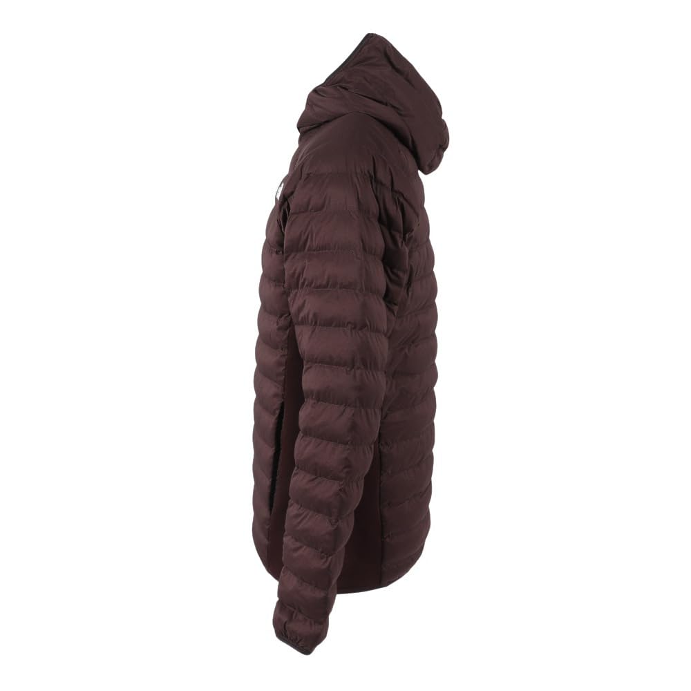 The North Face Худи для бега Red Run, теплое для холодной погоды, угольный цвет, размер S, мужское водоотталкивающее пальто, коричневое,