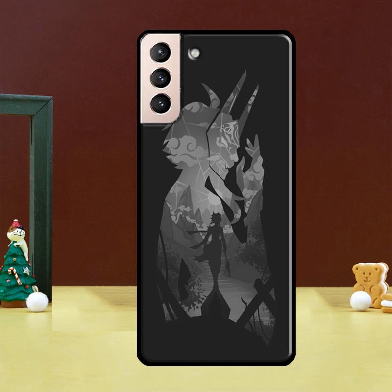 Genshin Impact Xiao Phone Case For Samsung Galaxy S25 Ultra S20 S21 S22 S23 S24 FE S9 S10 Plus S24 Ultra Cover