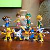 Digimon Adventure Figure Candy Toys Agumon Gabumon Patamon Gatomon Action Figure Model Collectible Doll Ornament