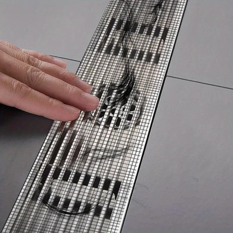 1 рулон, 5 м, фильтр для волос в ванной, туалет, канализационный фильтр, кухонный антизасоряющийся самоклеящийся сливной стикер для пола, аксессуары для ванной комнаты