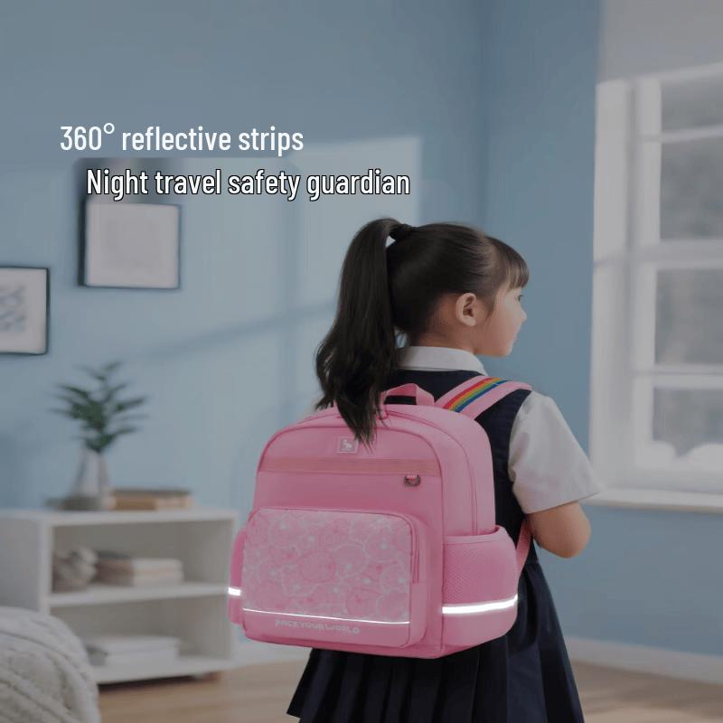 OIWAS Lightweight Ergonomic Kids' School Backpack