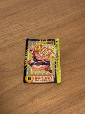 Использованная карта Dragon Ball Супер Сайян Сон Гоку Сила 3000