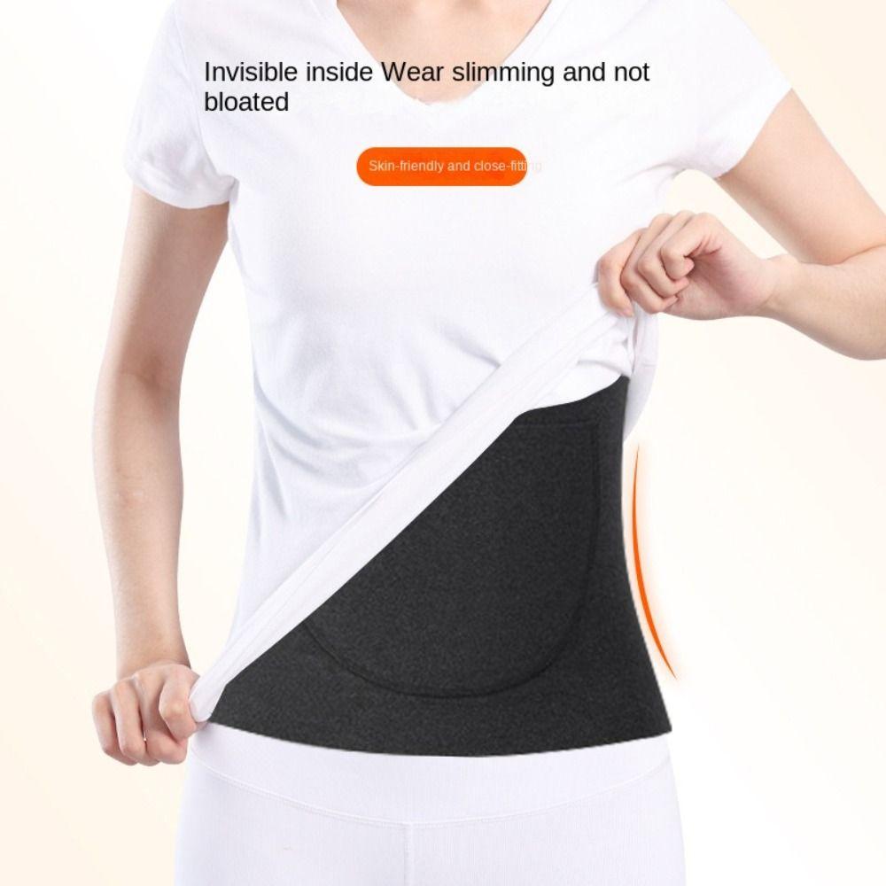 With Double Pocket Girdles Shapewear Thermal Warm Belt Healthy Waist Slim Body Shaper
