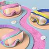 1Pcs Boys Girls Professional Diving Goggles Glasses Children Swimming Goggles Caps Waterproof Anti-fog Big Box