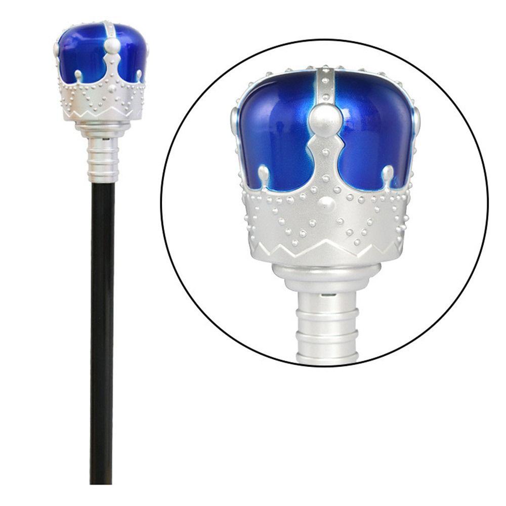 Представление Принцесса Принц Трость Красный/Синий Ручная Палочка Прочный Король Королева Скипетр Gril