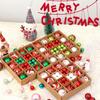 44Pcs Christmas Ball Christmas Tree Decoration Ornaments for Home Decor Halloween New Year Navidad Pendant Ball Accessory