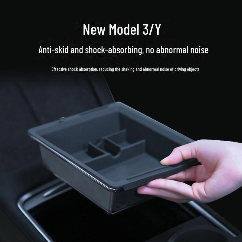 Ящик для хранения вещей в подлокотнике Tesla Model 3/Y