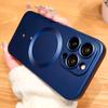 Для iPhone 15 Pro Max для Magsafe беспроводной зарядный чехол для iPhone 14 13 12 11 Pro Max 15 Plus роскошный металлический текстурный чехол для телефона