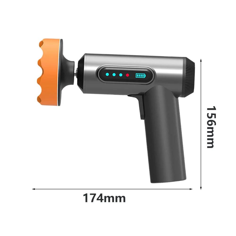 Полировка автомобиля Ручная беспроводная полировальная машина для полировки воском Электроинструмент для чистки кузова автомобиля Ремонт вощения Детализация автомобиля воском