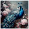5d DIY Алмазная картина, вышивка крестом, животное, павлин, алмазная вышивка, мозаика, полный круглый дрель, домашний декор, искусство