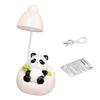 Светодиодная настольная лампа Panda Night Light с ящиком для чтения, регулируемая яркость, перезаряжаемая настольная лампа Panda для детской комнаты, спальни