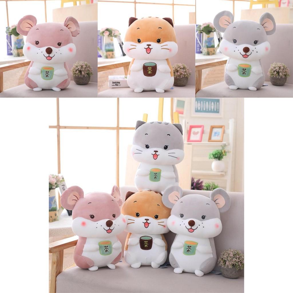 Cuddly Soft And Cartoon Tea Mouse Plush Doll Gift For Kids Collectors And