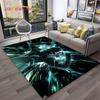 SAO Novel Cartoon Sword Art Online Carpet Rug for Home Living Room Bedroom Sofa Doormat Decor,kids Area Rug Non-slip Floor Mat