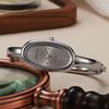 Новые роскошные элегантные женские наручные часы простой циферблат с метками овальные водонепроницаемые женские кварцевые часы Reloj