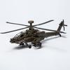 1: 72 Ah-64 Apache Aircraft Model Foam Model Simulation Bomber Alloy Helicopter Model Refined Military Model Decoration Gift