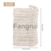 For 10 Pack Natural Sisal Soap Bag Exfoliating Soap Saver Pouch Holder