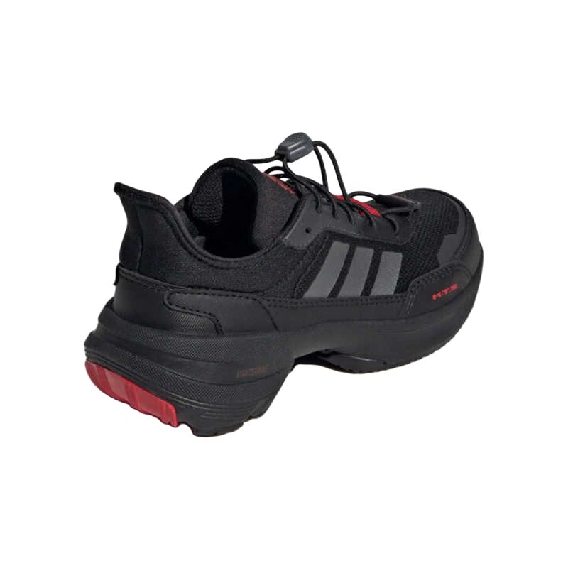Kids' Sneakers Adidas Fabric Abrasion Resistant Breathable Low top Kids' Running Shoes Black Red Kids'